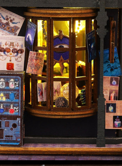 3D House - Magic City - Magisch houten poppenhuis - DIY