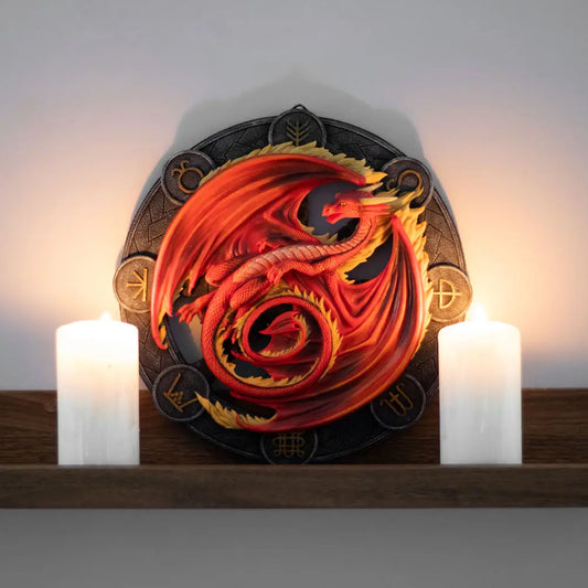 Beltane Dragon Muurdecoratie - Anne Stokes