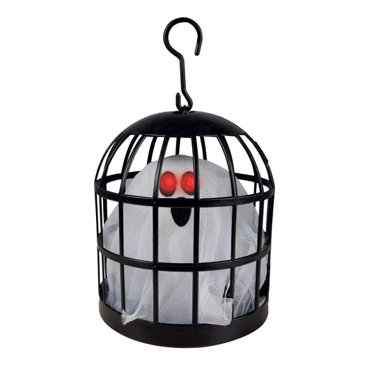 Spook in Kooi - Geanimeerd (25cm)