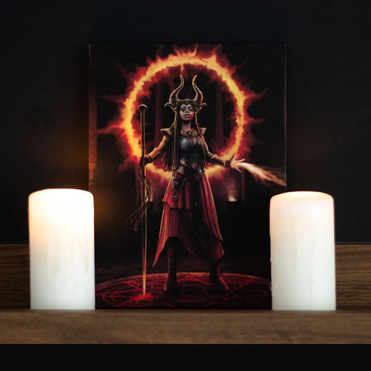 Fire Element Sorceress - Anne Stokes Canvas
