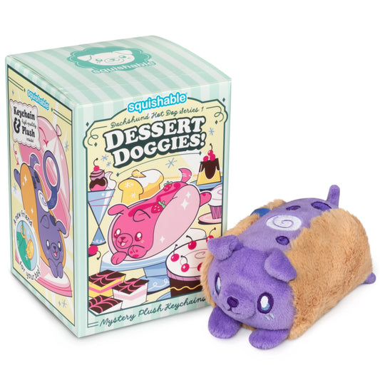 Squishable - Teckel Hotdog Blind Box (S1) - Micro-Sleutelhangers