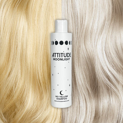 Attitude Hair Dye - Moonlight No Yellow shampoo - 250ml