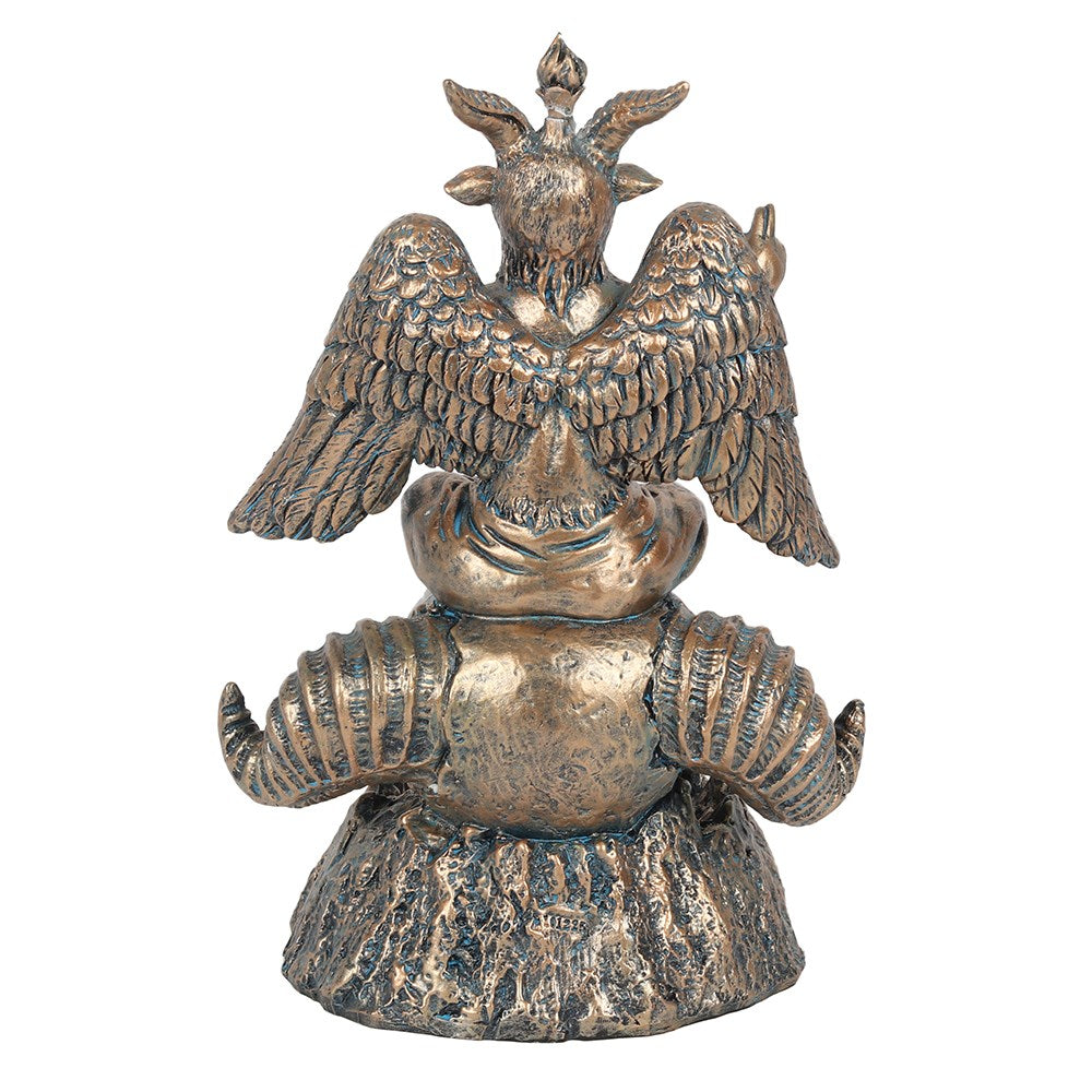 Baphomet LED Backflow Incense brander met verlichting