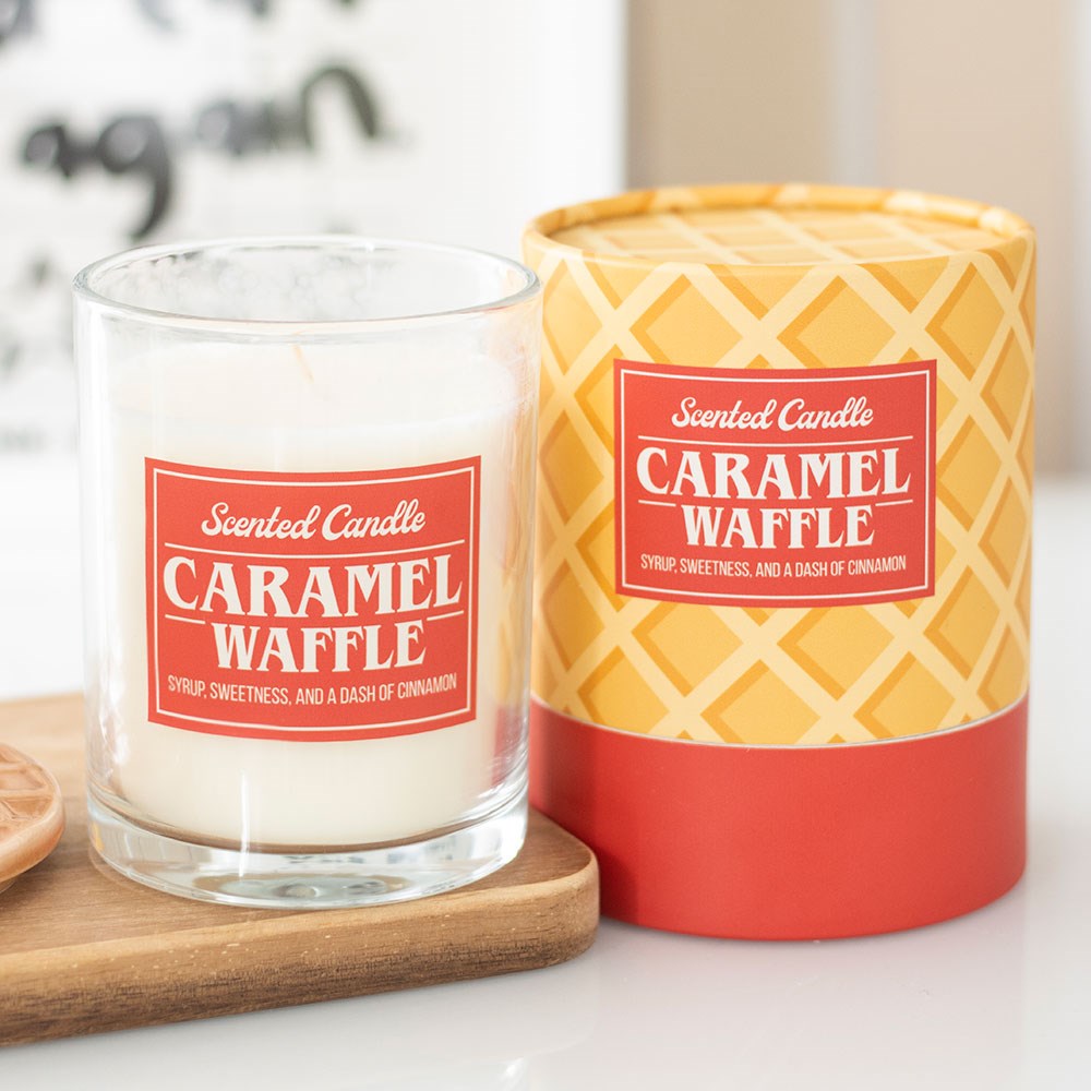 Something Different - Geurkaars met Karamel- en Wafelgeur