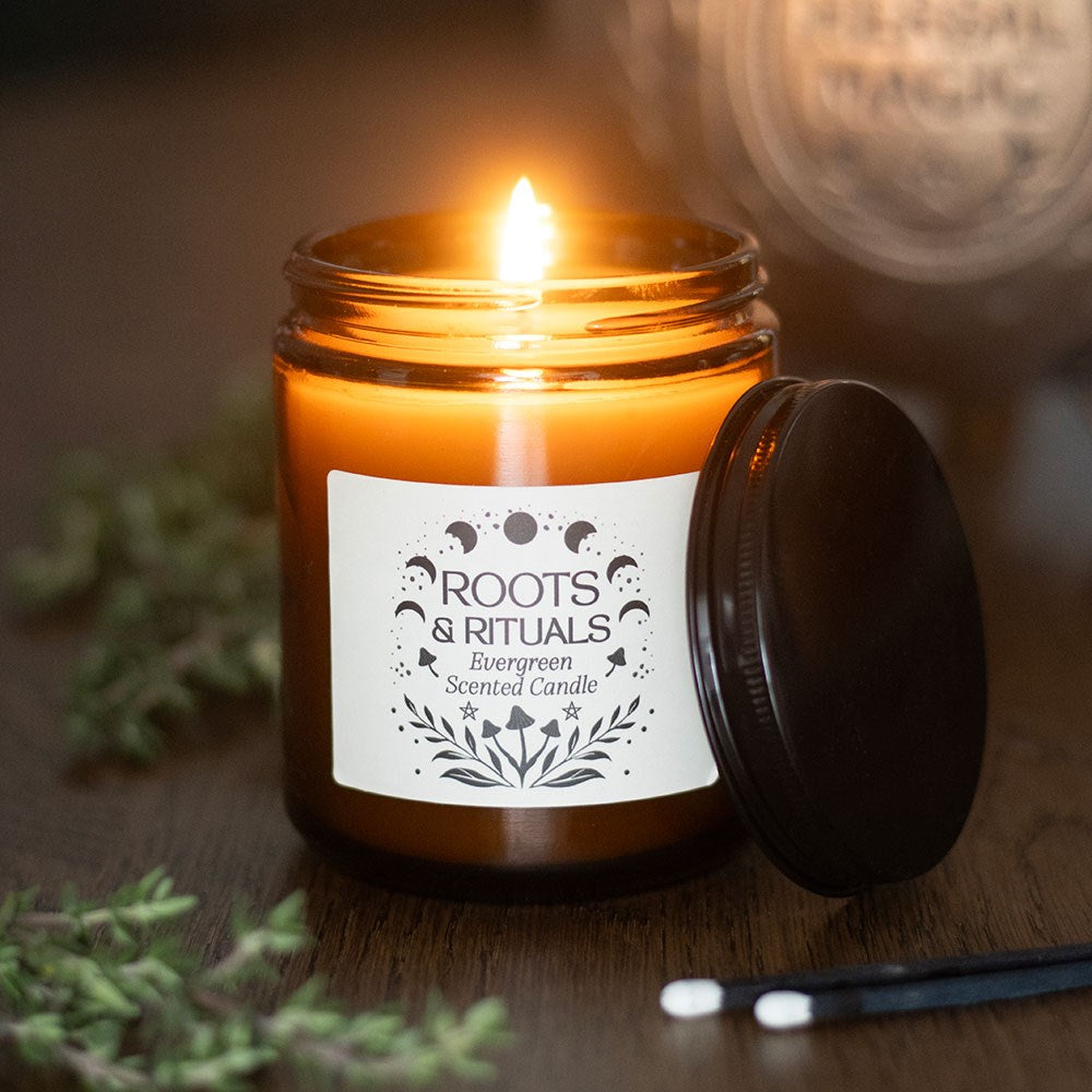 Something Different - Roots & Rituals Evergreen Amber Candle