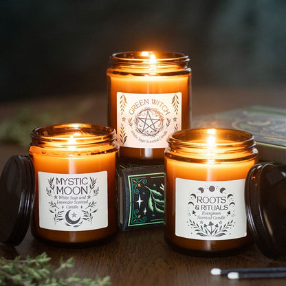 Something Different - Roots & Rituals Evergreen Amber Candle