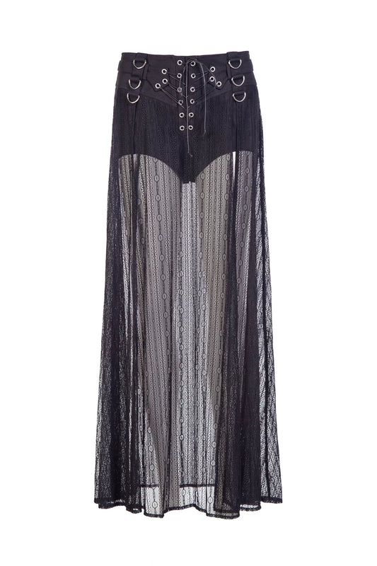Sagittaria Shorts met Mesh Rok