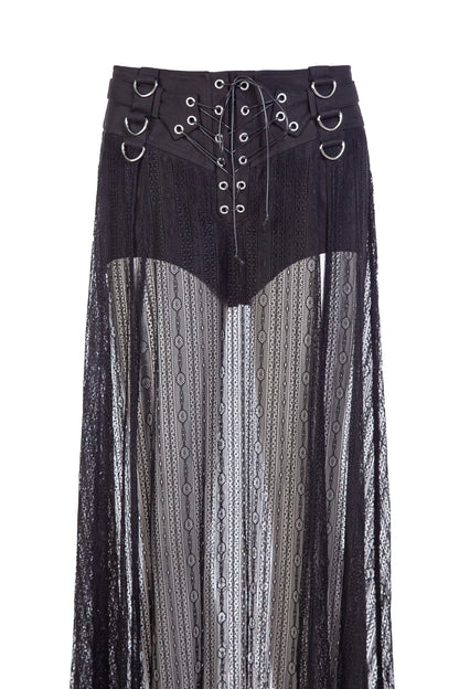 Sagittaria Shorts met Mesh Rok