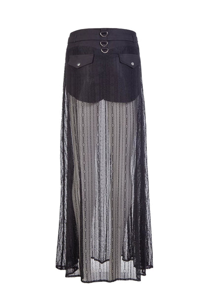 Sagittaria Shorts met Mesh Rok