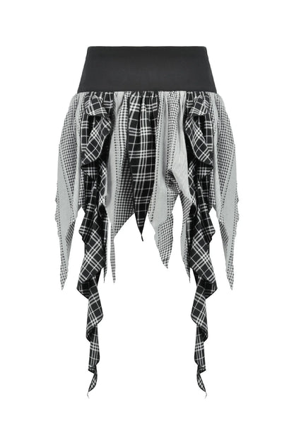 Razorblade Plaid Rok