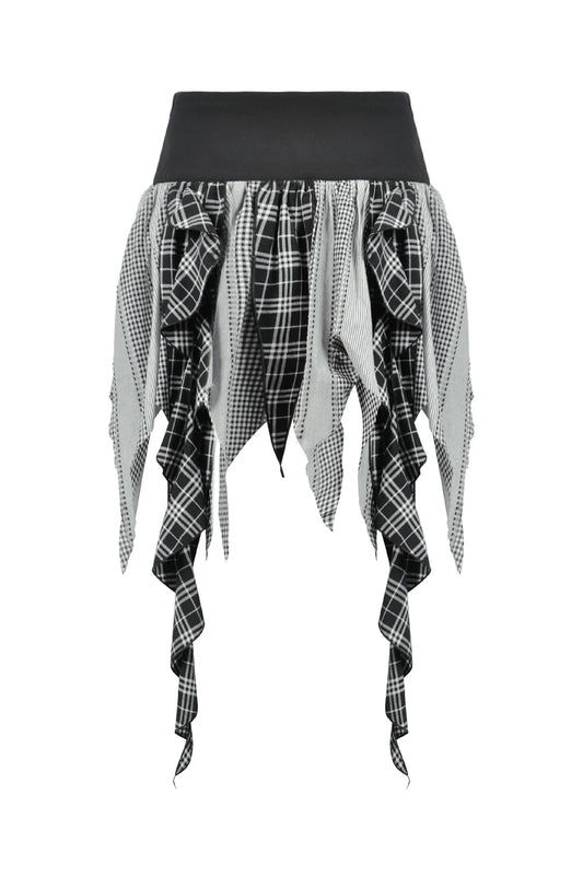 Razorblade Plaid Rok