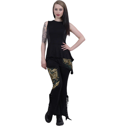 Spiral - Celtic Dragon 2in1 bootcut leggings met rok