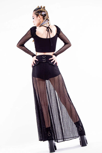 Sagittaria Shorts met Mesh Rok
