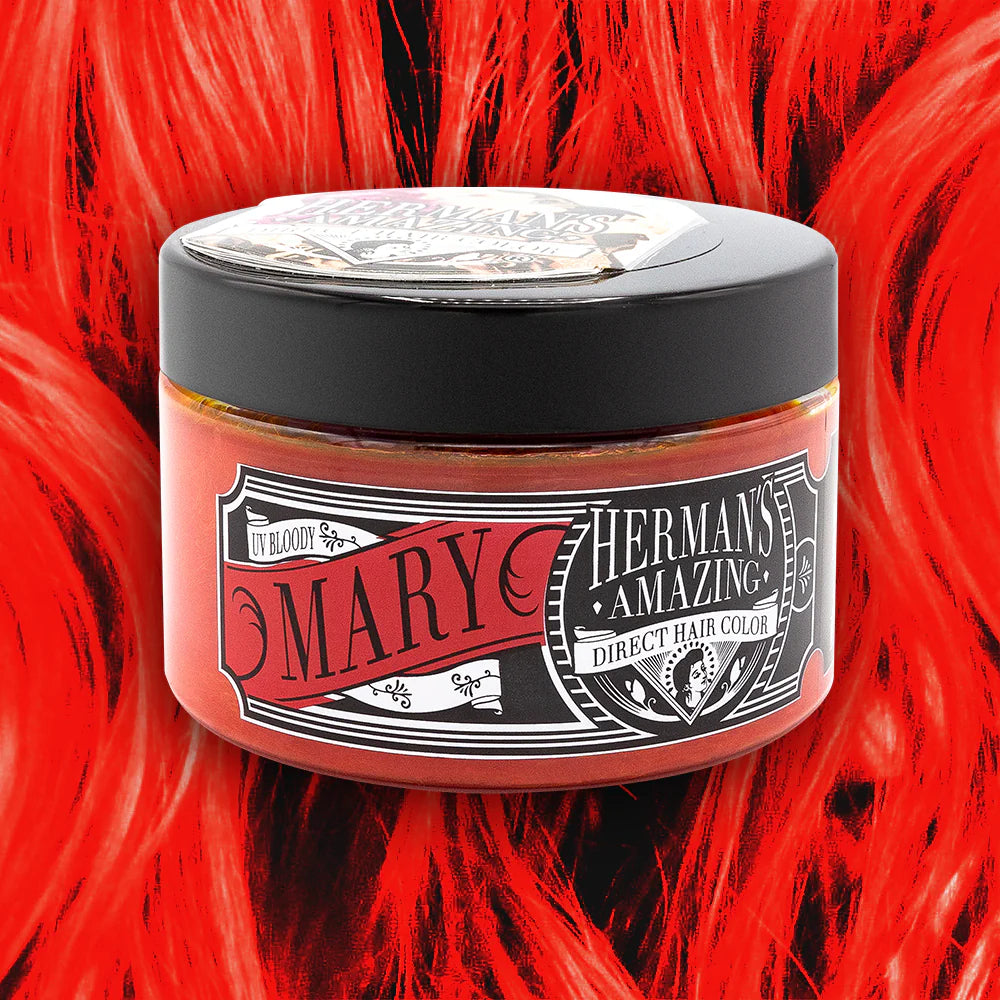Hermans Amazing Haircolor - Bloody Mary - Semi Permanente Haarverf - 115ml