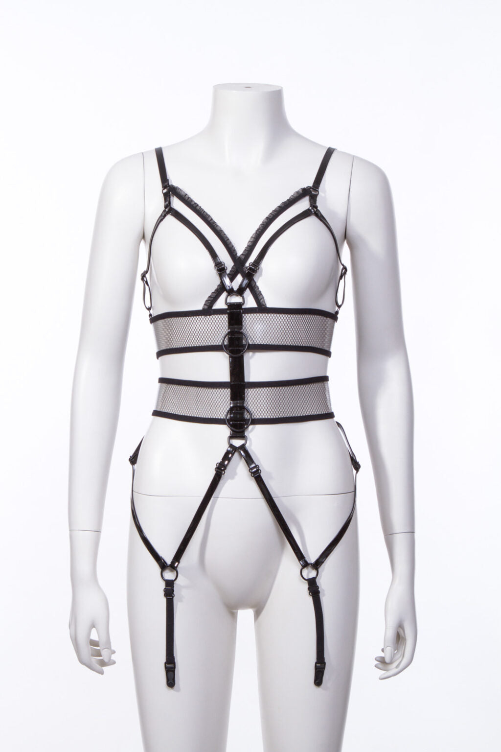 Kinky Cat Harnas Black