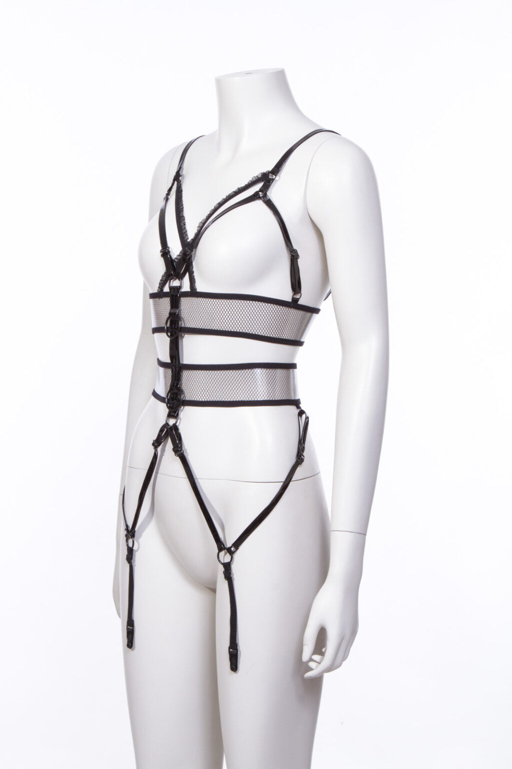 Kinky Cat Harnas Black