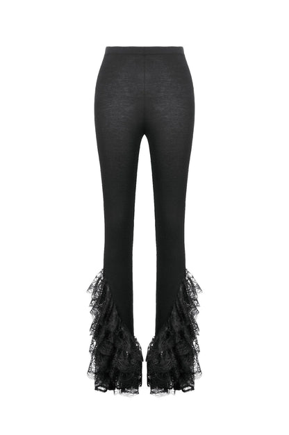 Black Blossom Broek/Leggings
