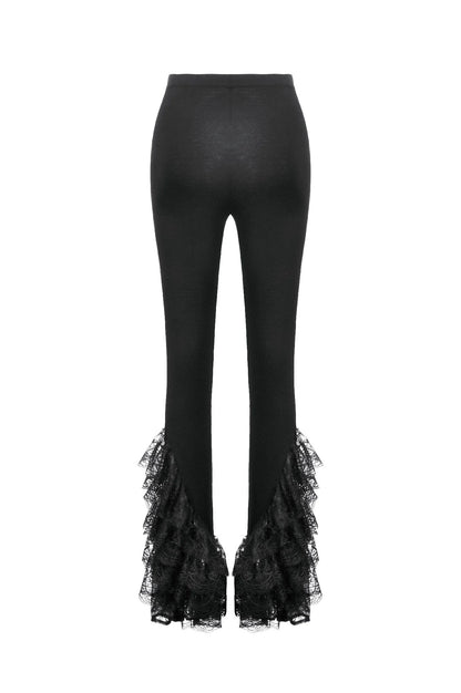 Black Blossom Broek/Leggings