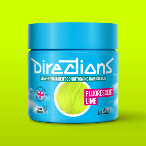 Directions - Fluorescent Lime