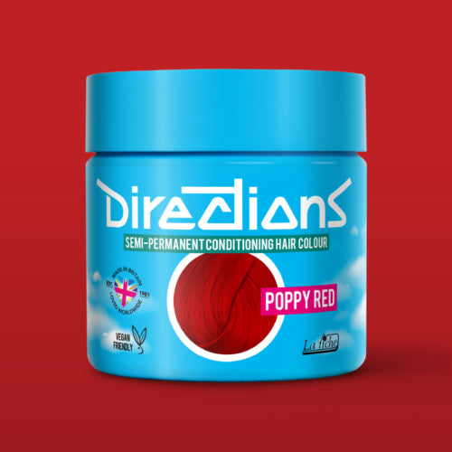Directions - Poppy Red