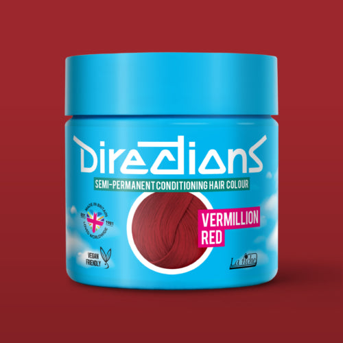Directions - Vermillion Red