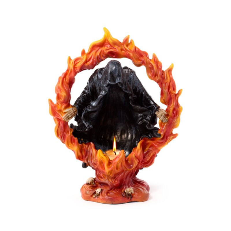 The Reaper of Death - Vuur Ring - Waxinelichthouder
