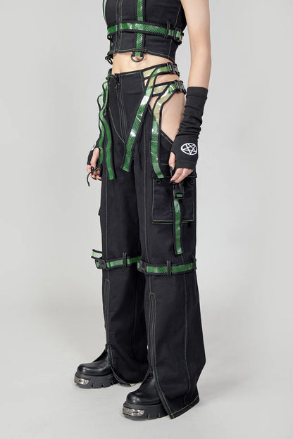 Cyber Doll Groen Broek