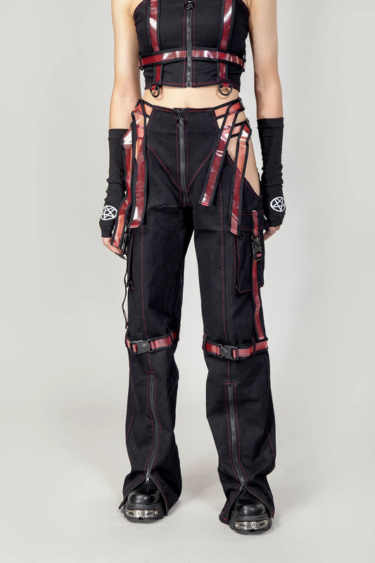 Cyber Doll Red Broek
