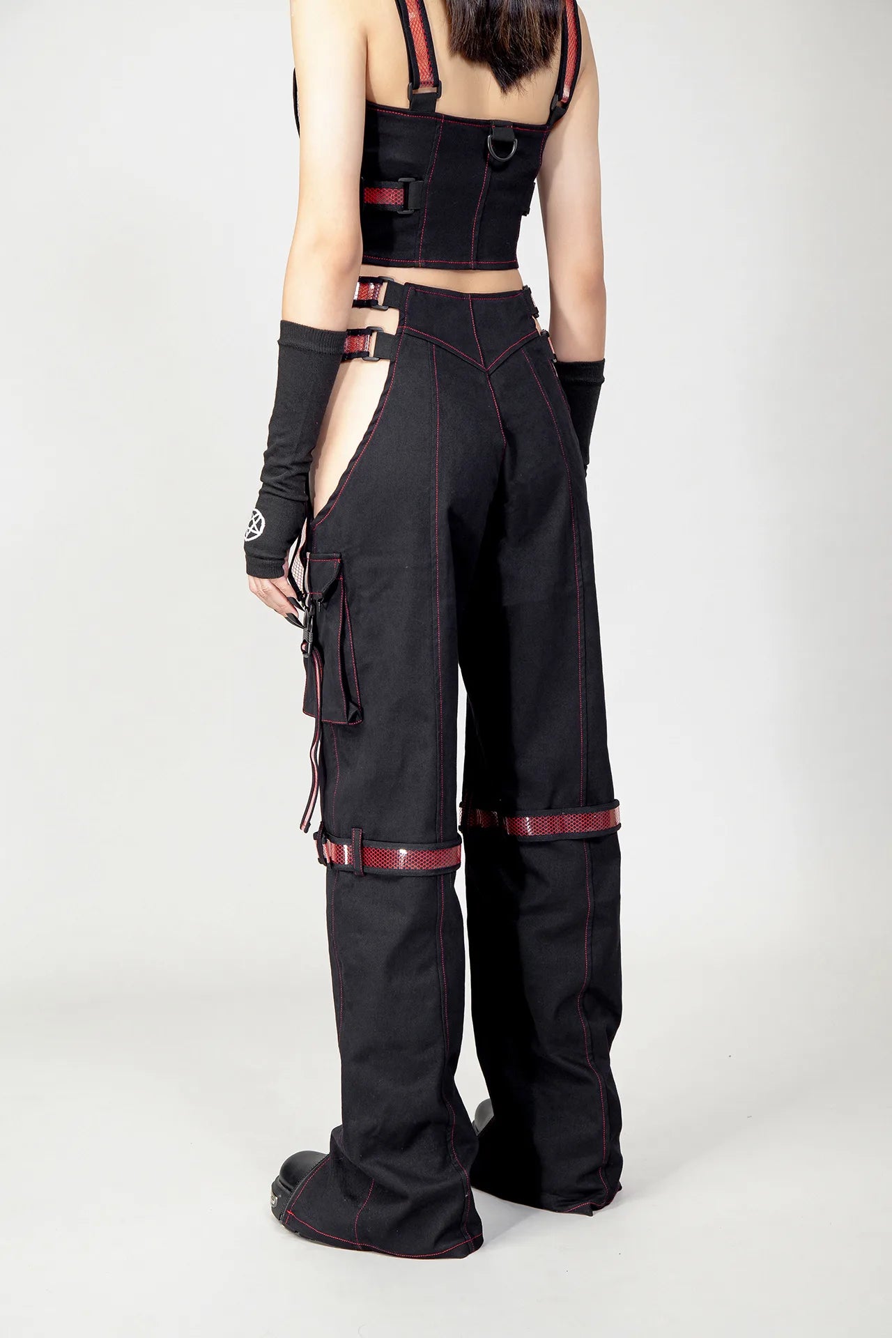 Cyber Doll Groen Broek
