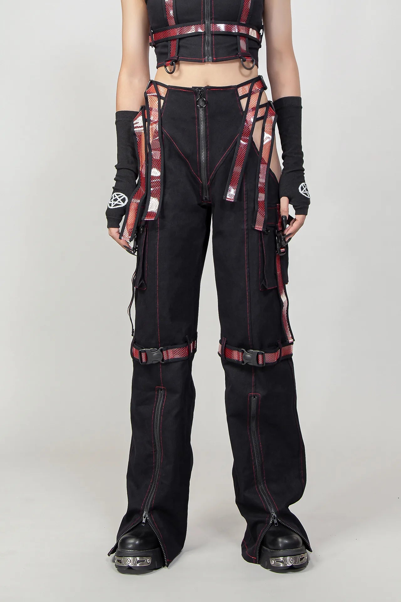 Cyber Doll Groen Broek