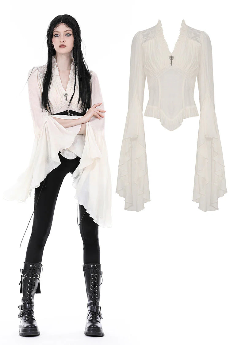 Fairy Core Steampunk Blouse