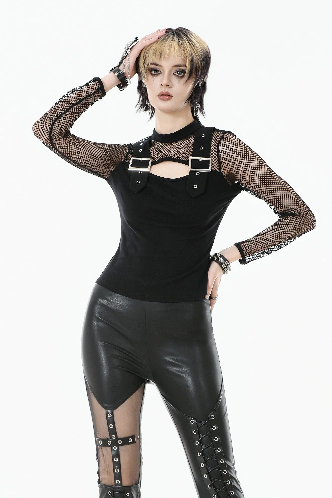 Blackout Mesh Top
