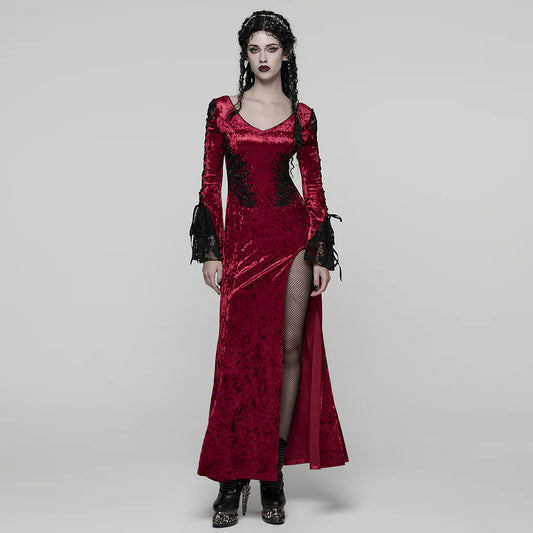Velarium Noctis Blood Velvet Jurk