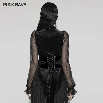 Royal Palace Black Waist Cincher