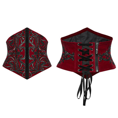 Royal Palace Black Waist Cincher