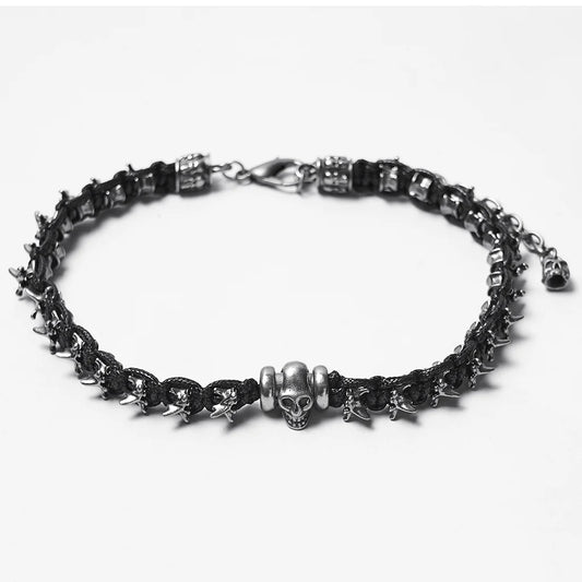 Skulls Hunter Vertebrae Choker