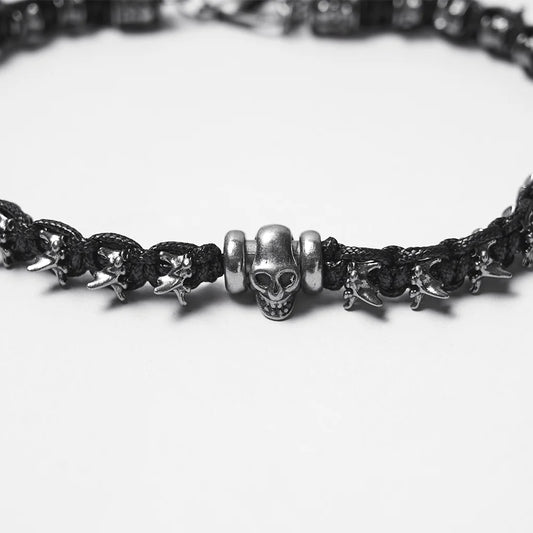 Skulls Hunter Vertebrae Choker
