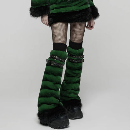 Hex Fur Emerald Green Beenwarmers