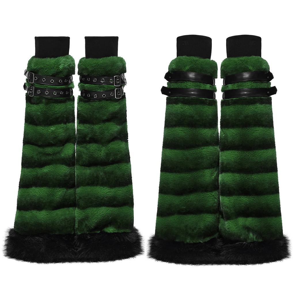 Hex Fur Emerald Green Beenwarmers
