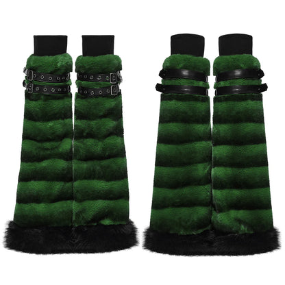 Hex Fur Emerald Green Beenwarmers