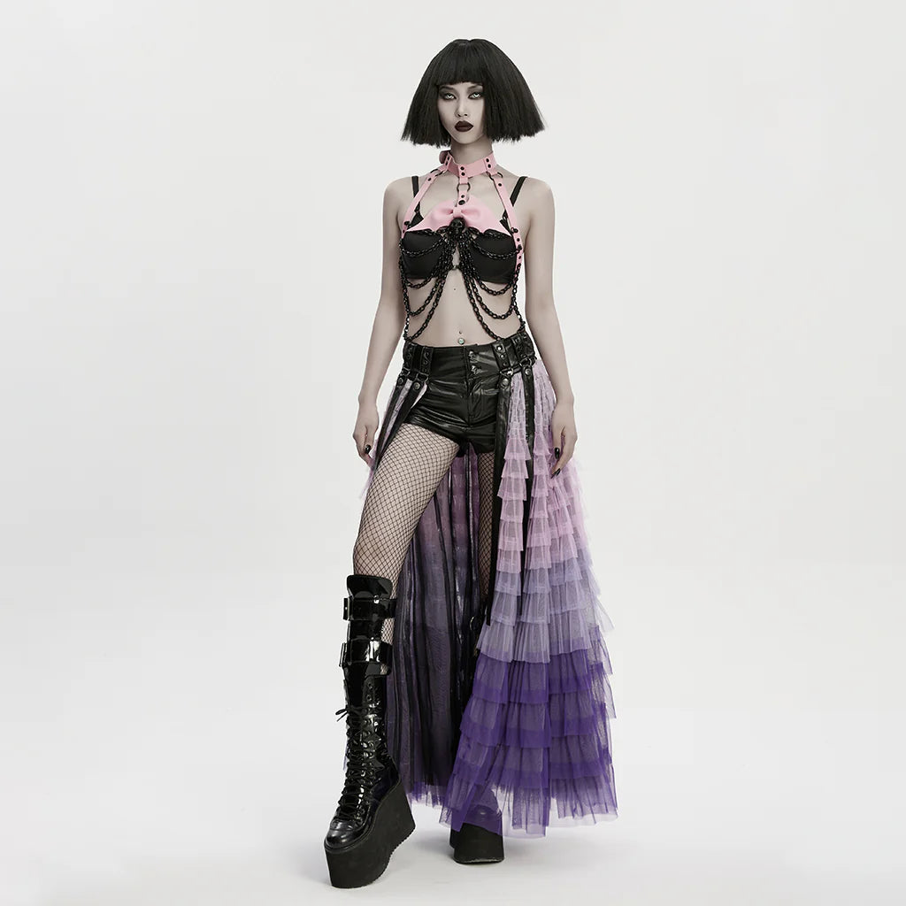 Demon Darling Pink Chained Harnas