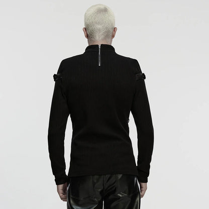 Cimeries Lace-Up Punk Top