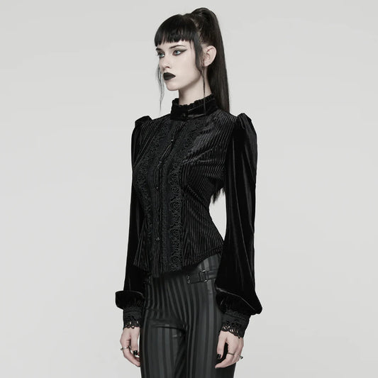 Obsidian Roses Black Top