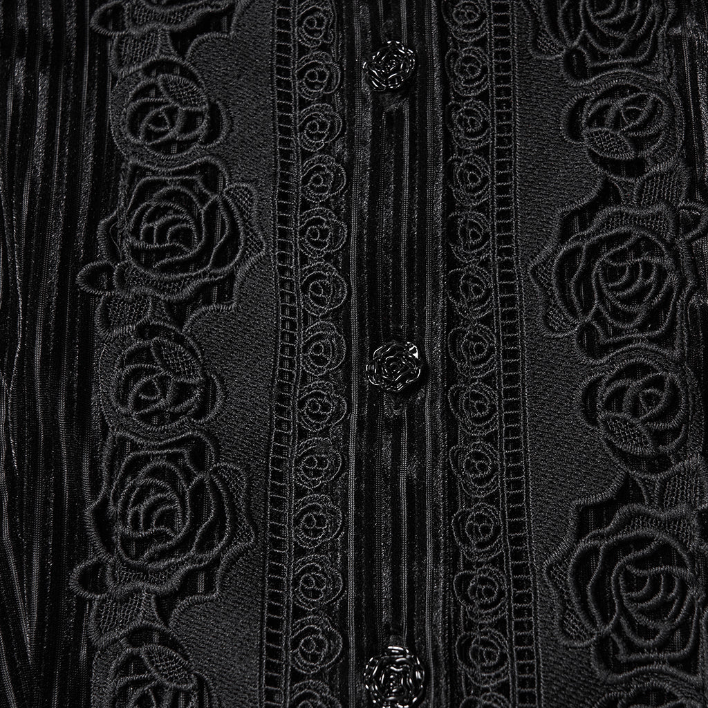 Obsidian Roses Red Top