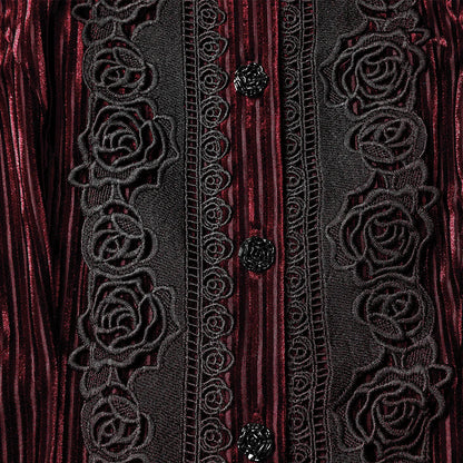 Obsidian Roses Red Top