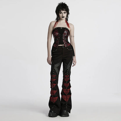 Snake Skin Tube Corset Top
