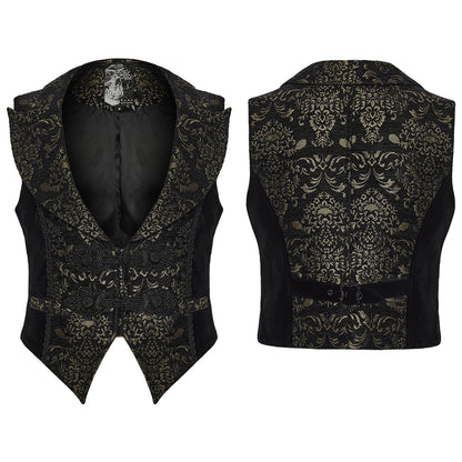 Imperium Nocturne Gold Waistcoat
