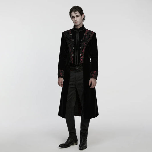 The Night Regent Black/Red Jas