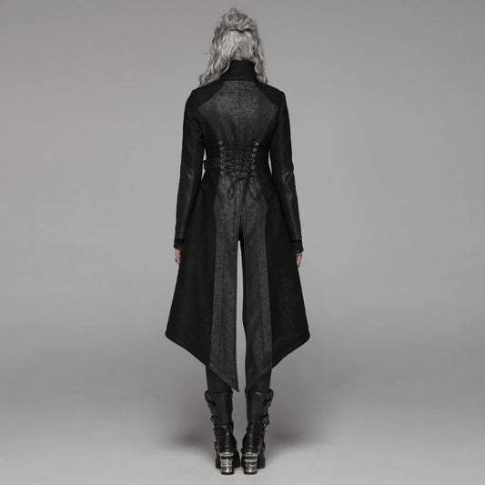 Nebulos Gothic Asymmetrical Punk Jas