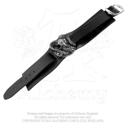 Alchemy - Gears Of Aiwass - Leren Armband